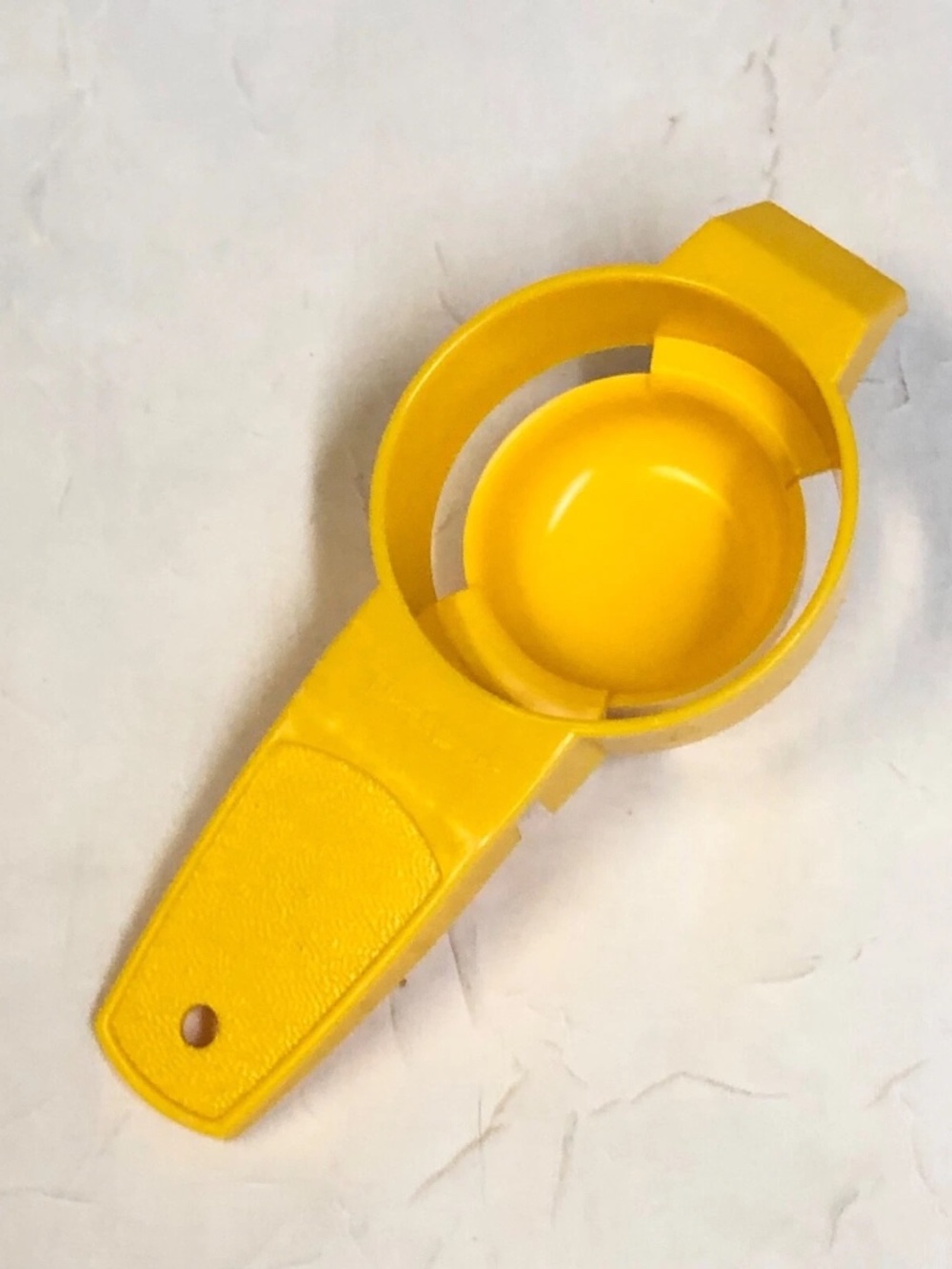 Tupperware Yellow Egg Separator 779-2